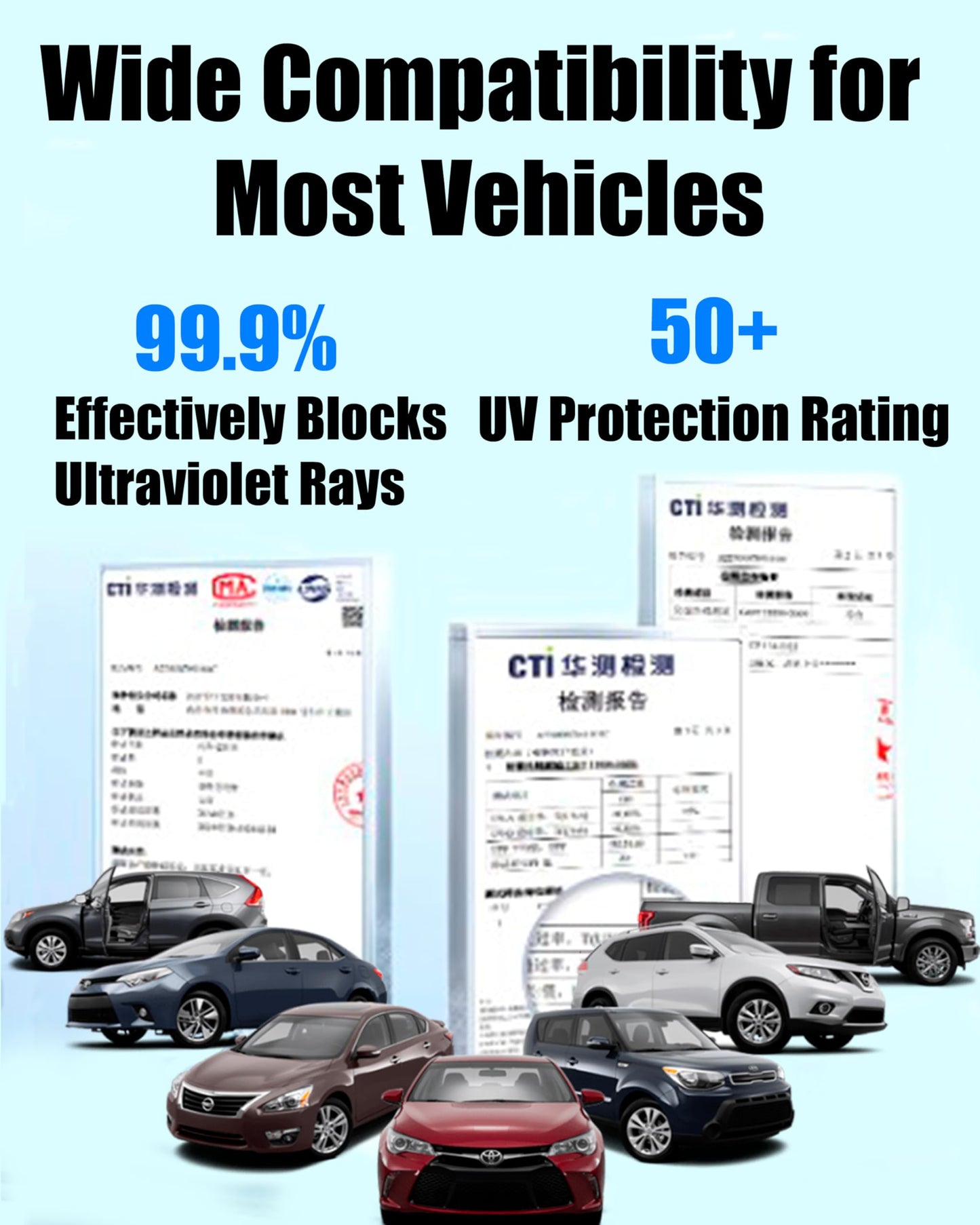 360° Windshield SunShade Umbrella for Car, UV Protection & Cooling